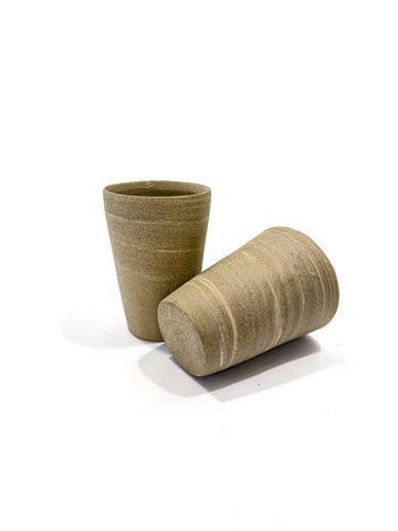 Ecru cups x2